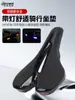 Asiento de Bicicleta con Carga USB, Cojín para Bicicleta de Montaña y Carretera con Diseño Hueco y Luz Trasera, Accesorio de Ciclismo de Carrera para Bicicleta