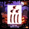 Pegatinas de tatuaje de Halloween con múltiples diseños al por mayor: calabaza, fantasma, araña, calavera, varias cicatrices sangrientas, heridas falsas