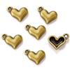 Venta al por mayor DIY aleación accesorios de joyería amor corazón colgante pulsera collar colgante decorativo A137