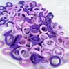Goma Pequeña para Bebé Lazo para el Cabello de Niña Cuerda para el Cabello de Niña No Lastima el Cabello Accesorios para el Cabello de Niña Cubre cabeza de Bebé Venta al por Mayor