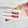 Elegante das mulheres grampo de cabelo pequeno fresco doce coreano estilo hairpin diamante-embutido grampo de cabelo de metal updo cabelo clipe de rabo de cavalo de cabelo