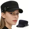 Sombrero Plano de Moda Unisex Cuatro Estaciones, Sombrilla Casual para Deportes al Aire Libre, Senderismo, Ciclismo
