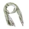Bufanda de tela de encaje con lunares y perlas estilo coreano para mujer, moda de nicho con un toque de alta gama, accesorio de diseño pastoral