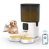 Comedero automático para perros y gatos, de gran capacidad, extraíble y visual, con temporizador.