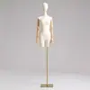 Mannequins estilo coreano suportes para vitrine de loja de roupas femininas de comprimento médio manequim de corpo inteiro para loja de roupas mesa humana manequim de loja de roupas