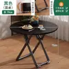 Mesa Redonda Dobrável, Pequena Mesa Branca para Varanda, Novo Modelo Transfronteiriço, Pequena Mesa de Jantar para Apartamentos de Aluguel, Mesa para Área de Assentos de Loja de Chá com Leite