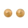 Suministro Transfronterizo Aretes de Perla Dorada de Té para Mujer Aretes Retro Franceses Champagne Lujo Ligero Combinan con Todo Aretes de Alta Gama