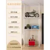 Suporte de Bicicleta Infantil de Chão ao Teto, Suporte de Armazenamento para Carrinhos de Brinquedo e Bicicletas de Bebê, Suporte de Exposição, Prateleira de Armazenamento, Suporte em Camadas