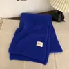 Bufanda de Punto de Color Sólido para Mujer Temporada Otoño Invierno Estilo Coreano Cuello Redondo Lana de Estudiante Versátil Cálida Gruesa Snood Pareja de Moda