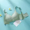 Nueva Ropa Interior Ultrafina para Mujeres con Busto Grande, Tiras de Gel Transpirables, Soporte Suave, Reducción de Busto, Anticaída, Sujetador Fino de Verano