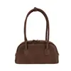 Bolsa de Bowling Retrô de Grande Capacidade Feminina 2026 Nova Moda Padrão de Diamante Bolsa de Mão Bolsa de Ombro Bolsa Boston de Alta Qualidade
