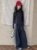 Conjunto Feminino 2026 Outono Novo Estilo: Conjunto de Duas Peças Outono para Crianças Maiores: Jaqueta Moletom com Gola Alta Estampada e Calça Jogger com Cordão