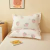 Fronha de veludo de leite, espessa para o inverno, fronha infantil de desenho animado, peça única de veludo coral para uma pessoa