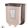 Cubos de basura plegables de pared para venta al por mayor transfronteriza, cubos de basura colgantes para el hogar, cubos de basura plegables para gabinetes de cocina y para coche