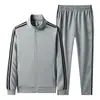 Trajes Deportivos Casuales para Hombres y Mujeres, Trajes Deportivos Casuales Estilo Pareja, Conjunto de Dos Piezas de Cárdigan para Hombre con Cuello Alto, Corte Holgado