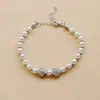 Pulsera de Perlas Estilo Retro Francés Simple Moda Forma Especial Elástica Hebilla de Camarón Pulsera Lujo Ligero Celebridad de Internet Versátil Venta al por Mayor