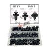 90PCS é adequado para Subaru Mazda Nissan 90914-0007 90913-0067 fivela de plástico do carro
