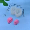 Molde de Silicona de Flor de Pétalo Simulación Monolítico para Pastel Mousse Chocolate Huesos de Flor de Prensado Manual
