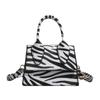 Diseño Nicho Mini 2025 Nuevo Estilo Texturizado Estilo Occidental Bolso de Mano Pequeño Estampado Leopardo Sexy Dulce Estilo Cool Bolso Bandolera