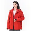 Nueva chaqueta infantil a juego padre-hijo, tres en uno desmontable, impermeable y cortavientos para exteriores, chaqueta de pareja