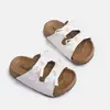 Sandalias de Verano para Niñas 2026 Nuevas Sandalias de Suela Gruesa Modernas Casuales Versátiles para Exteriores Zapatillas con Cordones