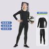Ropa Ajustada para Niños Ropa de Entrenamiento Ropa de Secado Rápido Elástica Absorbente de Sudor Ropa de Entrenamiento de Baloncesto Fútbol Ropa Base Patinaje sobre Ruedas Boxeo Fitness