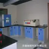 Banco de pruebas de plástico reforzado con fibra de vidrio para laboratorio de producción, consola química, plataforma central, riel guía, bisagra, todo de plástico reforzado con fibra de vidrio