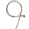 Colar de Cobra Exagerado Transfronteiriço Europeu e Americano Personalidade Punk Estilo Hip-hop Colar Tendência Cool Mostra de Fotos de Rua Colar Micro-incrustado