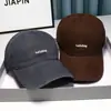 Gorra de Béisbol Bordada con Letras Estilo Coreano Estilo Japonés para Mujer Moda Ins para Cabeza Grande Profundizada con Visera Ancha Protector Solar para Pareja