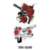 Spot atacado flor cor do braço I flor Rosa Arte pequena fresco impermeável moda animal tatuagem adesivo tatuagem