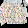 Pijama de Algodón Nube para Niñas Estilo Dulce y Lindo Primavera y Otoño Manga Larga Pantalón Largo Dibujos Animados Conjunto de Ropa de Casa para Niños Holgado