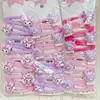 Clip BB de Dibujos Animados para Niña Dulce Lindo Clip Lateral para Niños Par de Clips Clip Rompe Flequillo Todo-partido Kulomi Tocado Accesorios para el Cabello