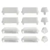 Almohadilla para Pie de Asiento de Inodoro Cojín para Asiento de Inodoro Almohadilla de Goma Silenciosa Absorbente de Golpes Accesorios para Asiento de Inodoro Almohadilla Antideslizante