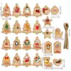 Cross Border Venda Quente Decoração Da Árvore De Natal Presente Caixa De Presente Decoração MerryChirstma Tag Cartão De Férias