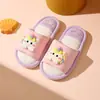Pantuflas de lino para niños de primavera y otoño, con suela suave, antideslizantes, adecuadas para usar en interiores, con diseño de capibara, disponibles en tallas mediana y grande para niños y niñas, y también adecuadas para combinar padre-hijo