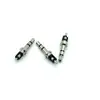Enchufe de 4 polos de 2,5 mm, niquelado, para auriculares estéreo, conector de audio 2,5 x 4,5 x 19,7 mm