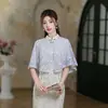 Shawl de Encaje de Estilo Chino Nuevo 2026, Elegante, Versátil, Retro, de Gama Alta para Mujer, para Llevar sobre un Qipao