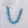 Nueva funda para teléfono móvil DIY con cadena de mano para bolso de mujer, cadena de mano, pulsera acrílica colorida, cadena desmontable