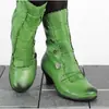 Botas de Mujer de Caña Media Nuevas Otoño e Invierno 2020 Botas Jgb2020N0004041