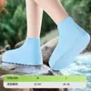 Cobre-sapatos Impermeáveis para Uso Externo, Reutilizáveis, à Prova de Chuva, Adequados para Ciclismo, Caminhadas ao Ar Livre e Viagens, Cobre-botas de Chuva de Látex Portáteis