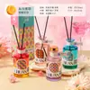 Adornos de Aromaterapia con Aceite Esencial con Aroma a Fruta, Caja de Regalo de Aromaterapia sin Llama de Ratán, Dormitorio, Hogar, Oficina, Fragancia, Aire Fresco