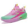 Sapatos esportivos ultraleves de comércio exterior, novos modelos de tamanho grande para cross-border, tênis de corrida para jovens, sapatos de casal, tênis de corrida da moda, sapatos masculinos com placa de carbono