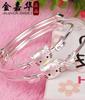 Pulseira de gato de desenho animado coreano infantil epóxi gato rosa pulseira infantil feminina push-pull sólido estilo japonês e coreano pulseira de prata