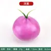 Simulación Verdura Maíz Pimiento Rábano Tomate Fruta Falsa Verdura Modelo Plástico Decoración de Gabinete Juguete Adornos