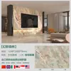 Nuevo Modelo Superficie de Cristal 1200*2400 Fondo Brillante Pared de Fondo Entrada Isla de Jade Azul Mesa Mostrador de Bar Mesa de Café Cristal Azul