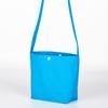 Bolso de lona bandolera ajustable para estudiantes, mochila sencilla y portátil para tutoría y formación.