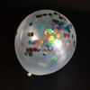 Internet Rojo 12 Pulgadas 2.8g Globo de Lentejuelas Transparentes Celebración de Festival Boda Habitación Decorativa Confeti Lentejuelas Globo de Látex