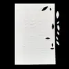 Chan Hua Dibujo de Patrón de Modelo de Papel Tarjeta de Corte Papel Pieza de Papel Plantilla de Modelo de Papel Paquete de Materiales para Pasador de Cabello DIY Accesorios para el Cabello 1