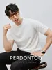 [Lana Cálida y Modal] Suéter de Punto de Manga Corta con Cuello Redondo de Lujo Ligero para Hombre, Adecuado para Ir al Trabajo en Primavera y Otoño, Tejido de Punto de Color Sólido