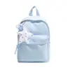 Estampa de estrelas da moda, design de céu estrelado, Tecido Oxford 2026, simples e fofo, grande capacidade, mochila para estudante universitário
